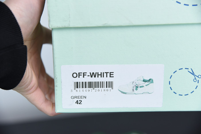 OFF WHITE™ C/O VIRGIL ABLOH OUT OF OFFICE LOW-TOP LEATHER SNEAKERS "OOO"