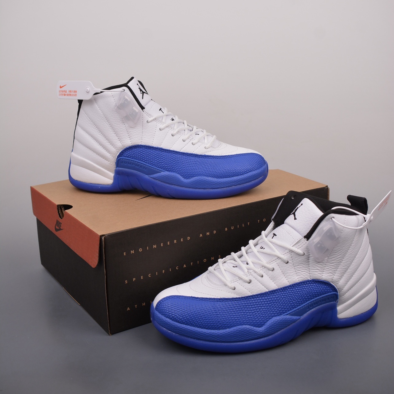 Air Jordan 12 Retro "White&Game Royal"